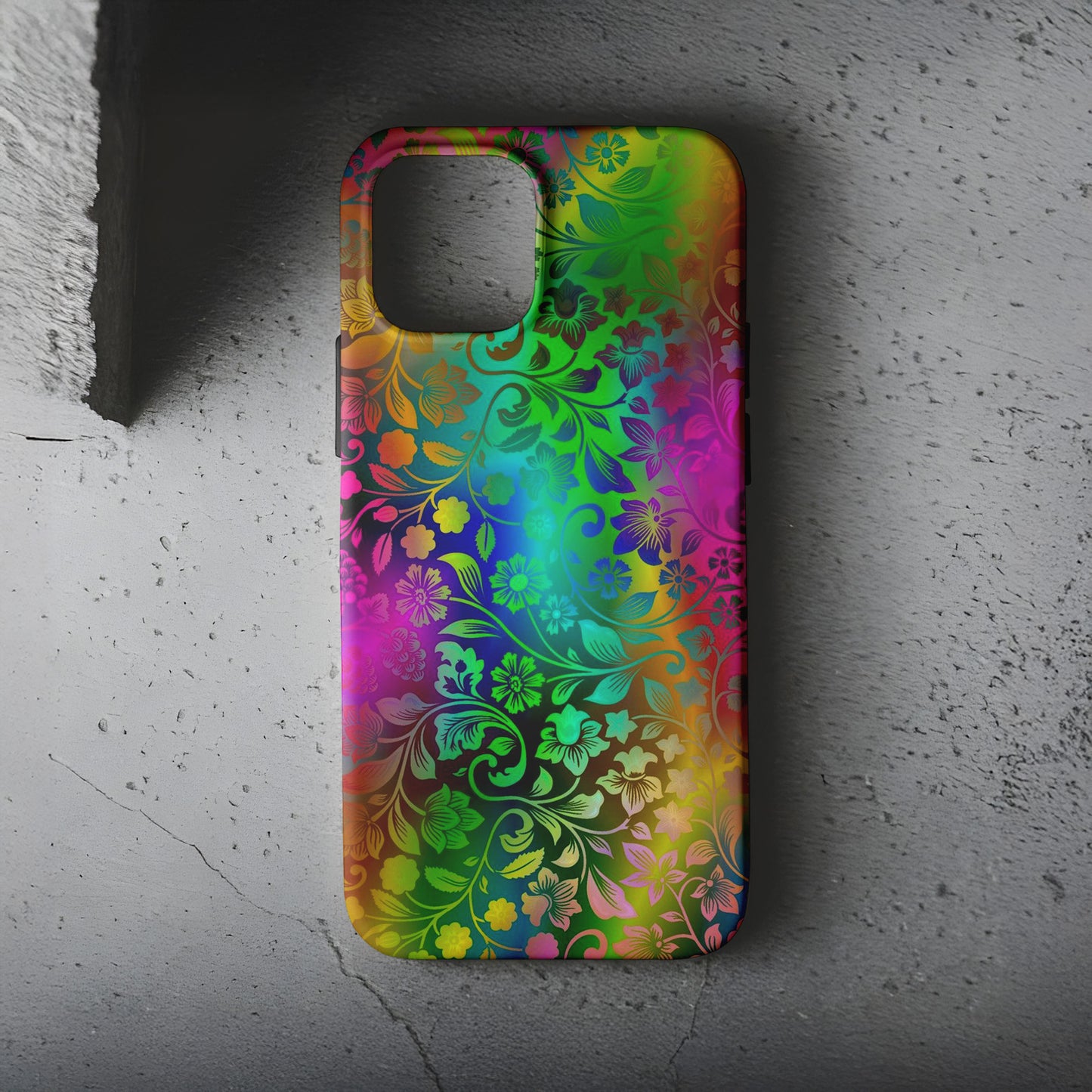 Neon Desen Telefon Kılıfı B868