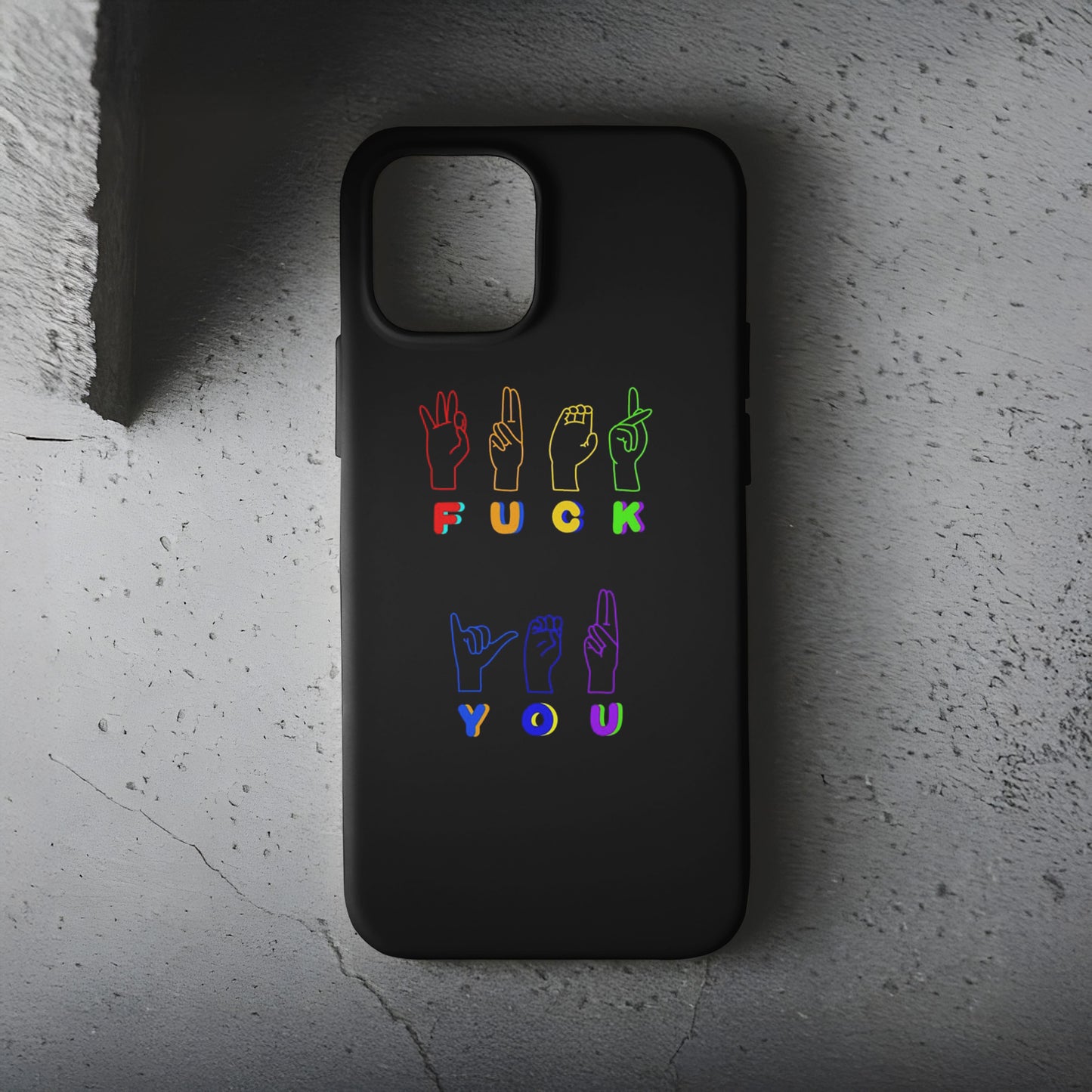 Fuck Telefon Kılıfı B1075