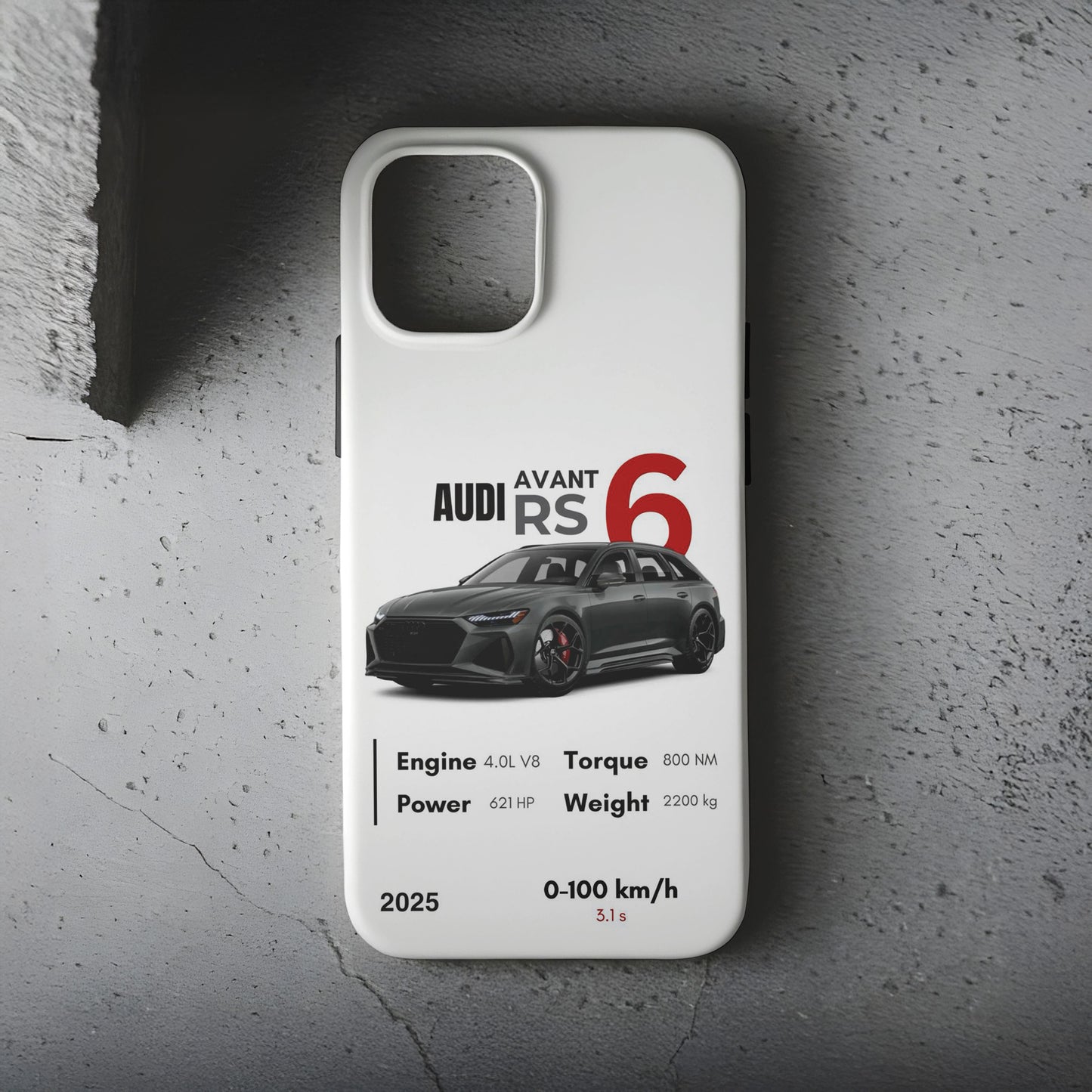 Spor Arabalar AUDI RS6 Telefon Kılıfı B819