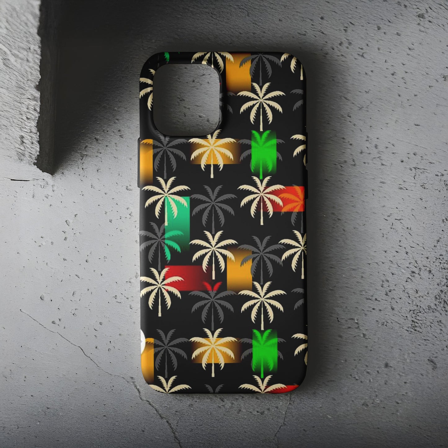 Renkli Palmiye Telefon Kılıfı B896