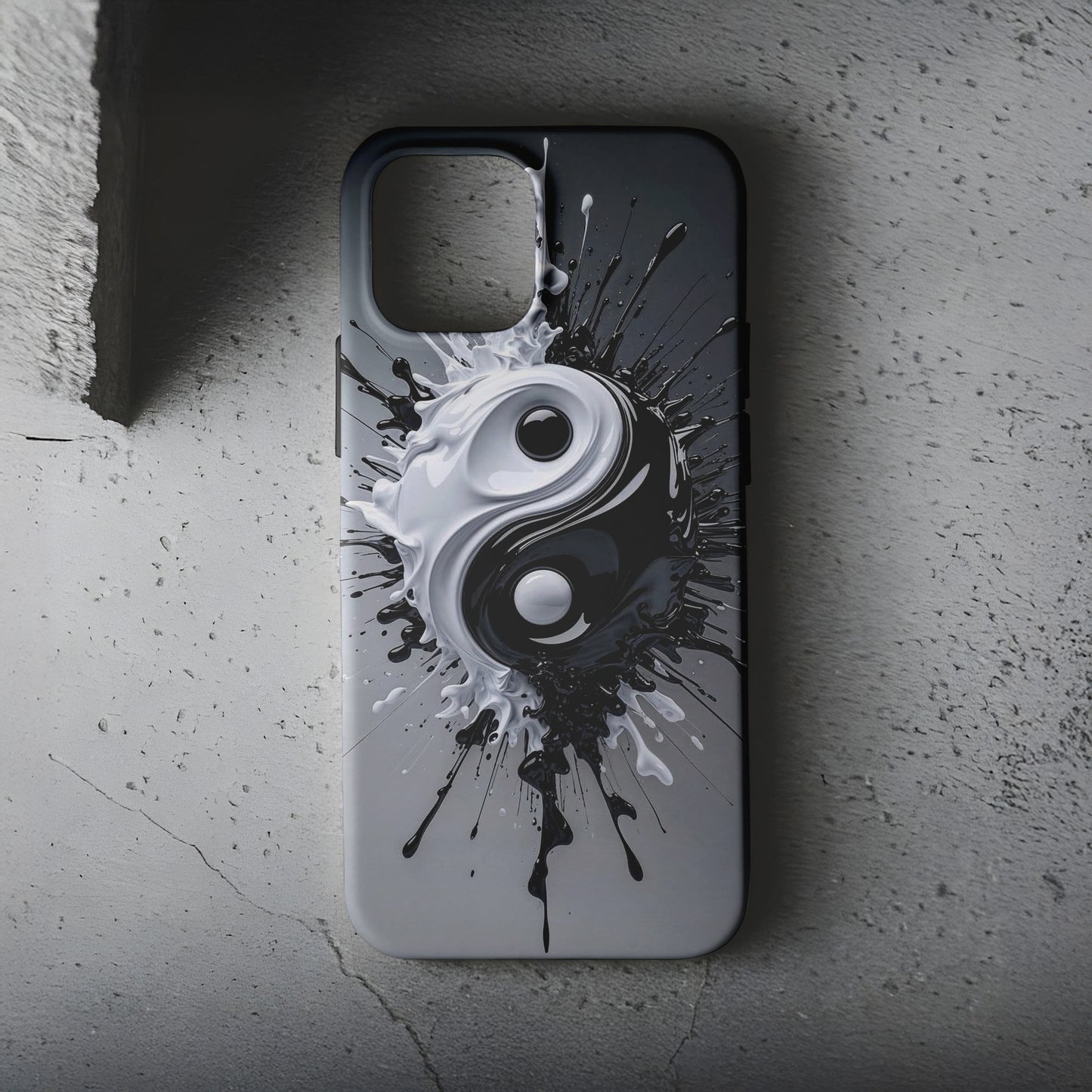 Ying Yang Sembolü Telefon Kılıfı B956