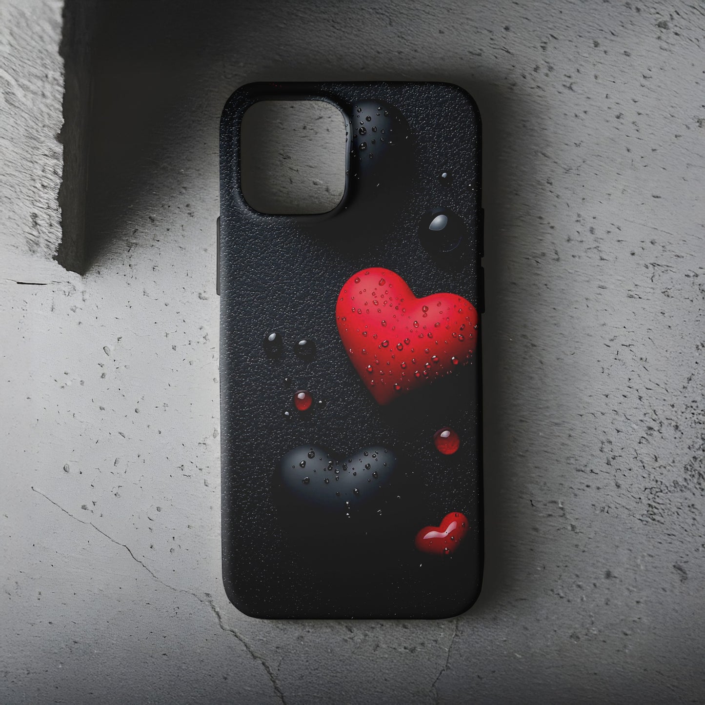 Pastel Kalp Telefon Kılıfı B1017