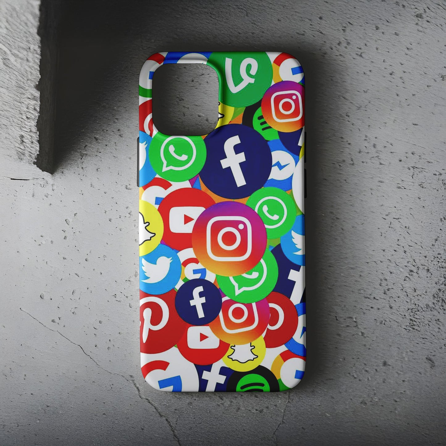 Sosyal Medya Telefon Kılıfı B1086