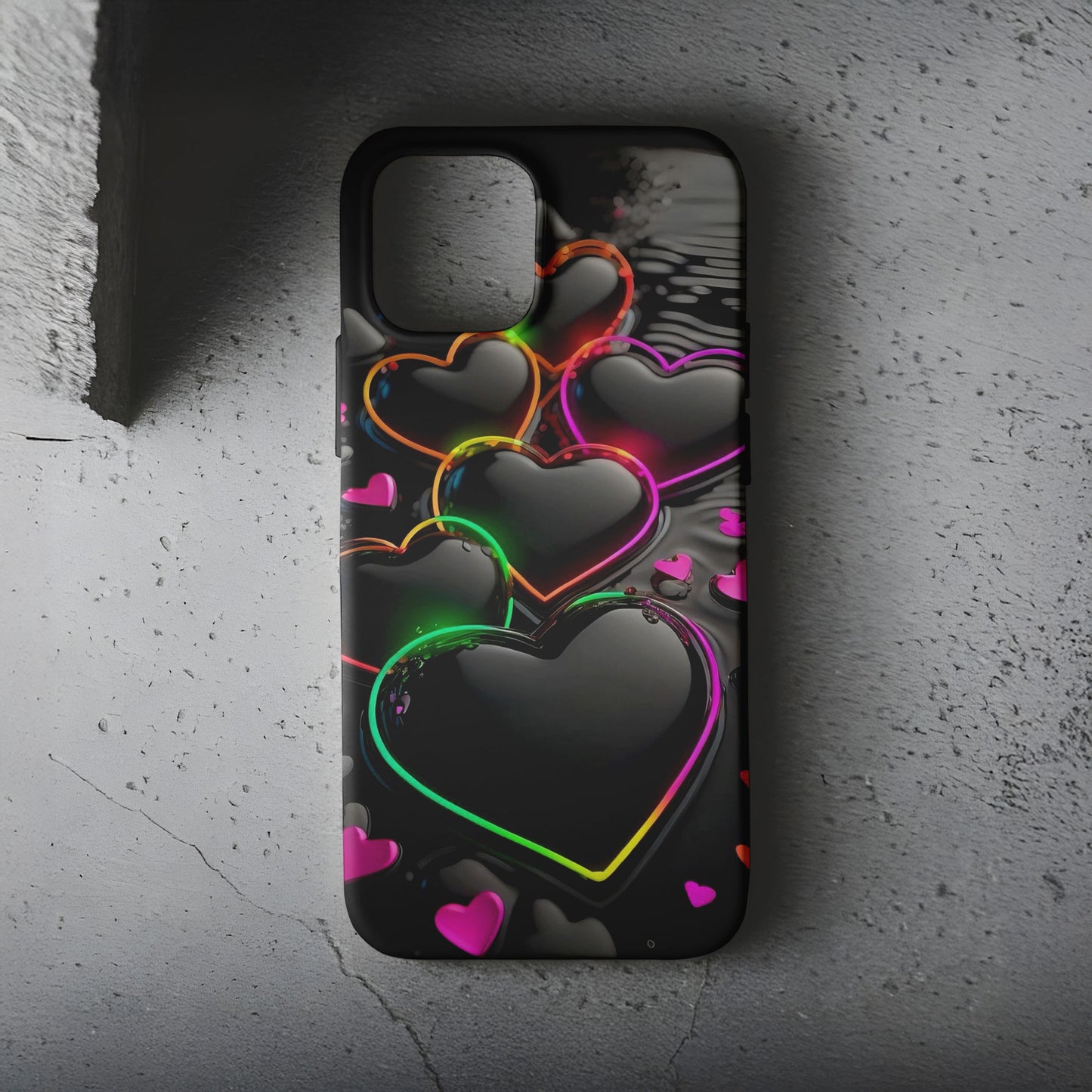 3D Kalpler Telefon Kılıfı B1166