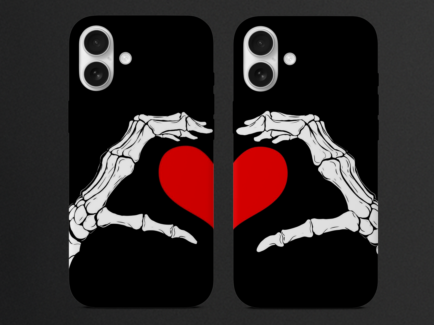 Skeleton Couple Telefon Kılıfı B479