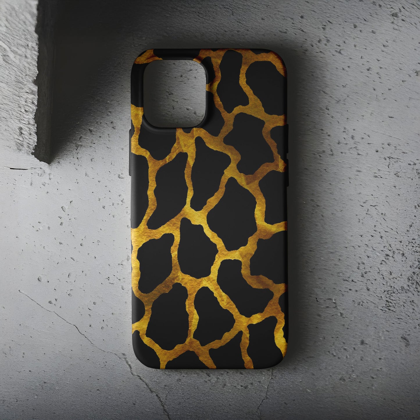 Gold Leopar Telefon Kılıfı B635