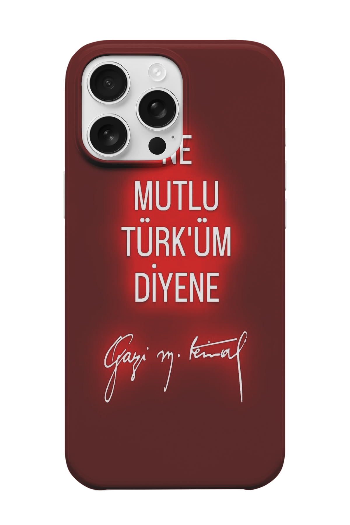 Ne Mutlu Türk'üm Diyene Telefon Kılıfı U143