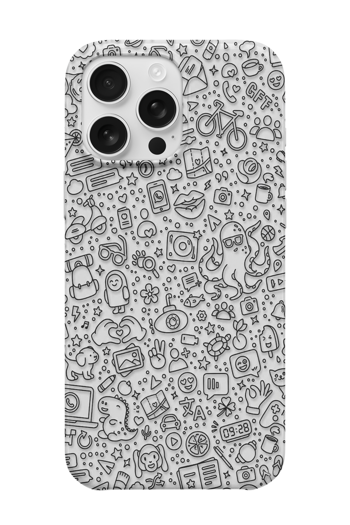 Doodle Telefon Kılıfı U95