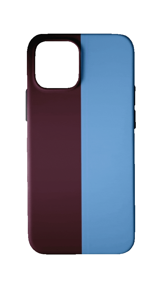 Bordo Mavi Taraftar Forma Telefon Kılıfı