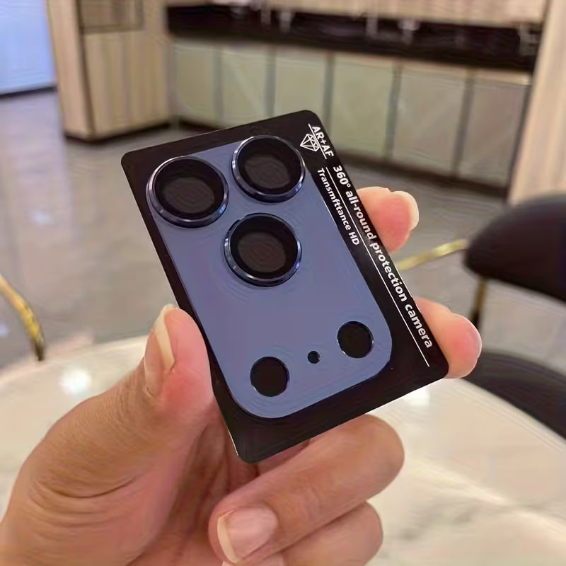 iPhone 17 Pro Max 17 Pro için Temperli Lens Koruyucu