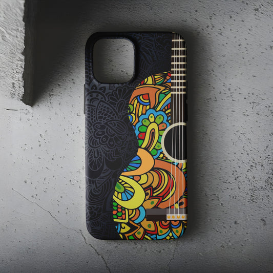 Vitray Serisi Gitar Telefon Kılıfı B740