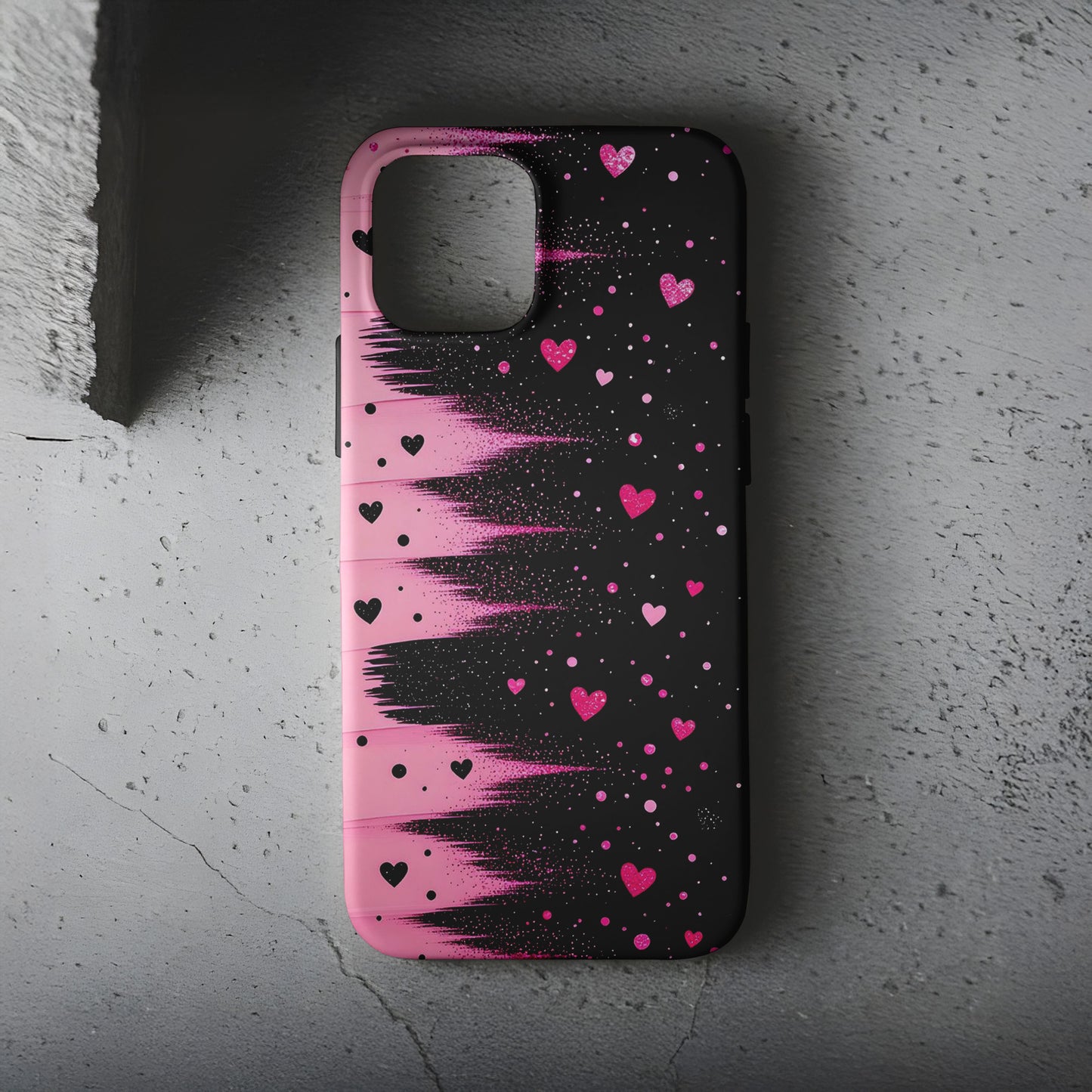 Pembe Kalp Telefon Kılıfı B803