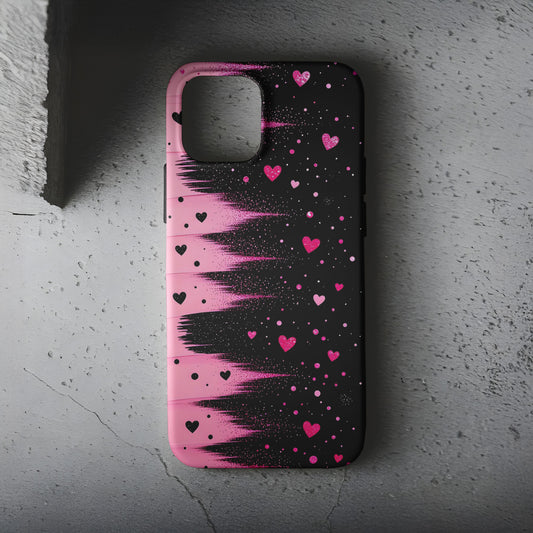 Pembe Kalp Telefon Kılıfı B803