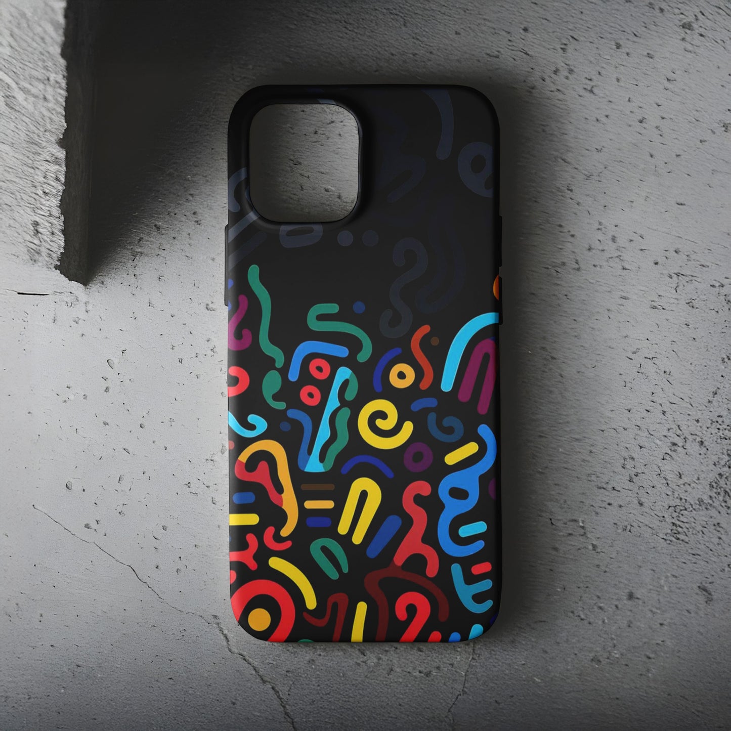 Neon Renkler Telefon Kılıfı B805