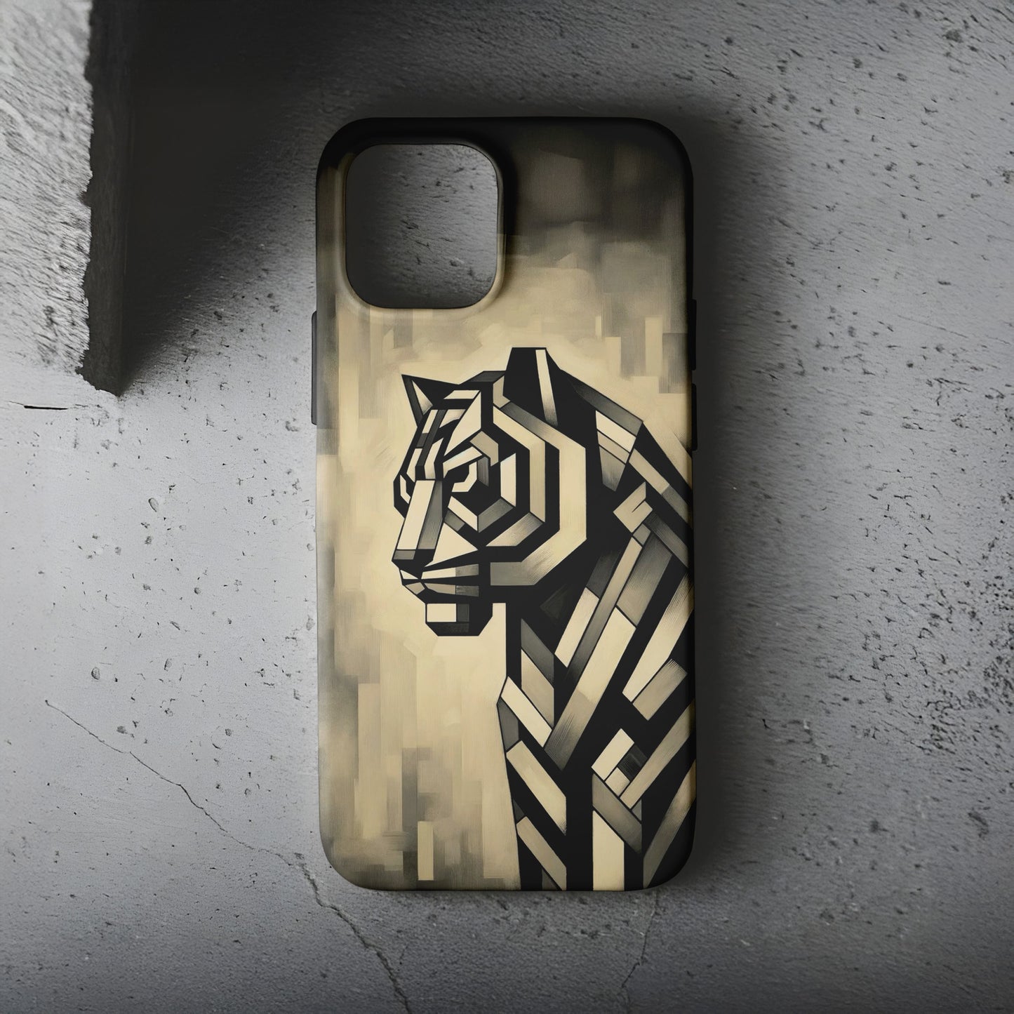 Vitray Serisi Tiger Telefon Kılıfı B736