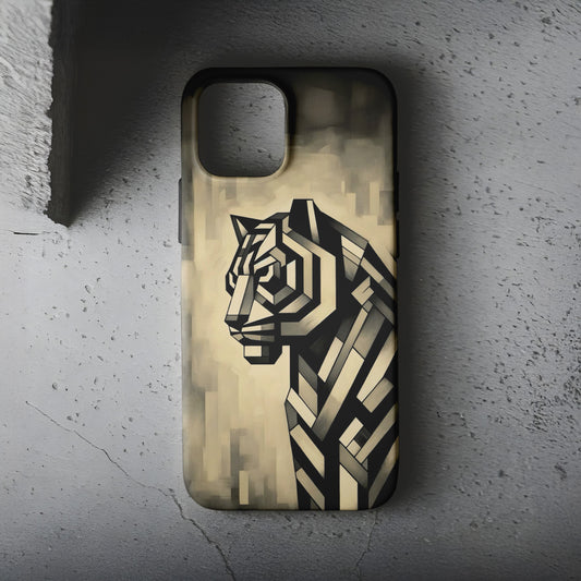 Vitray Serisi Tiger Telefon Kılıfı B736