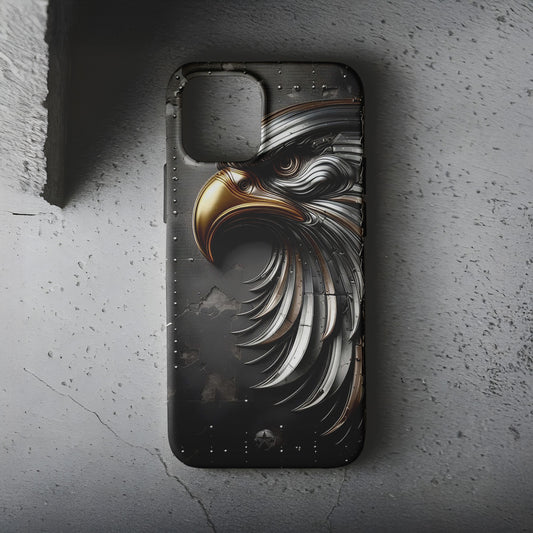 Siyah Kartal Telefon Kılıfı B1223