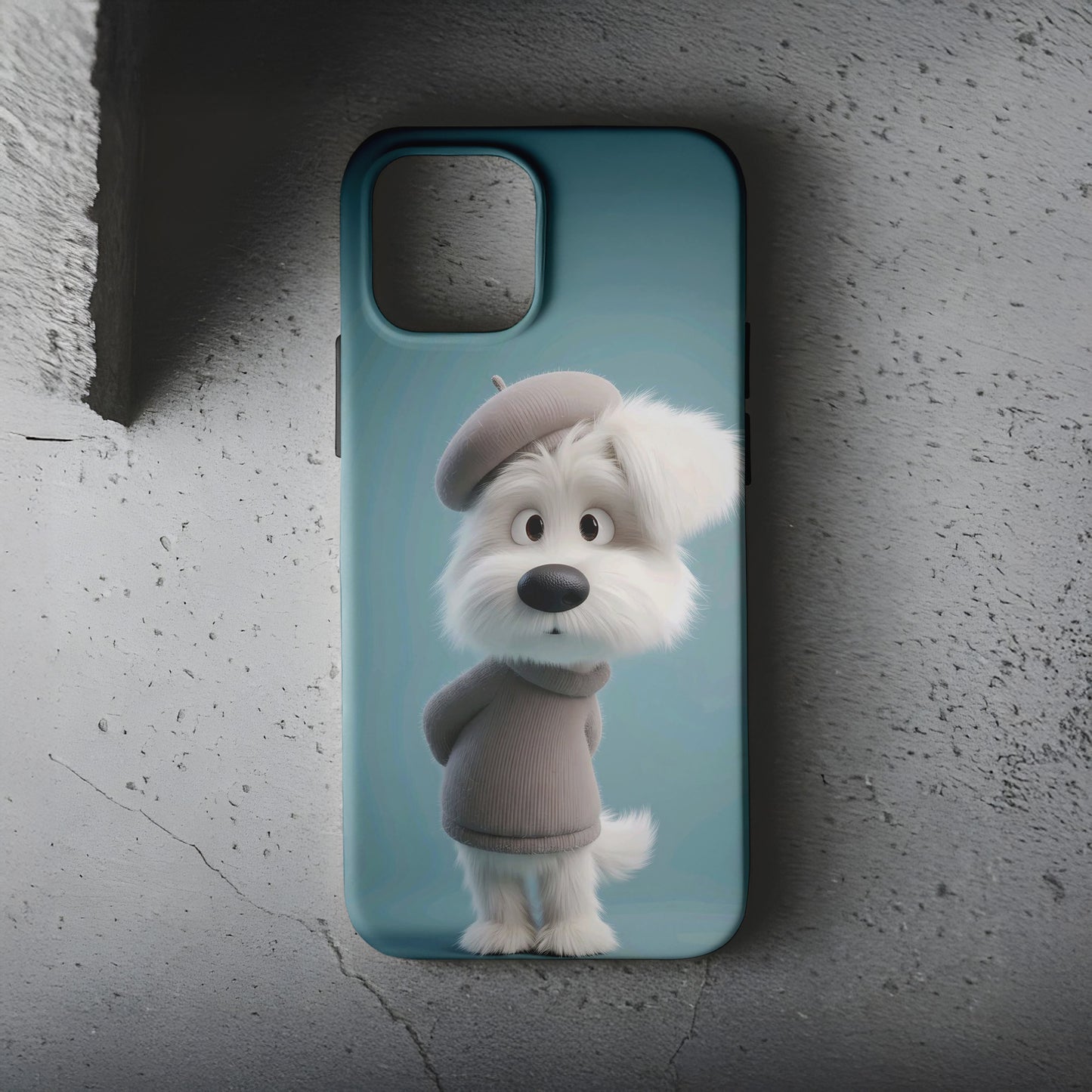 White Dog Telefon Kılıfı B1188
