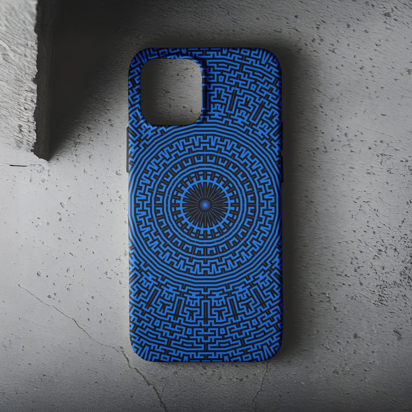 Geometrik Duvar Deseni Telefon Kılıfı B885