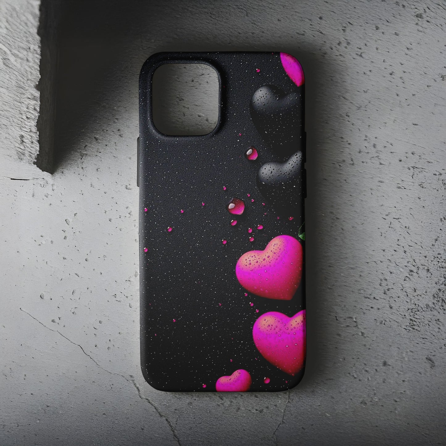 Pastel Kalp Telefon Kılıfı B1016