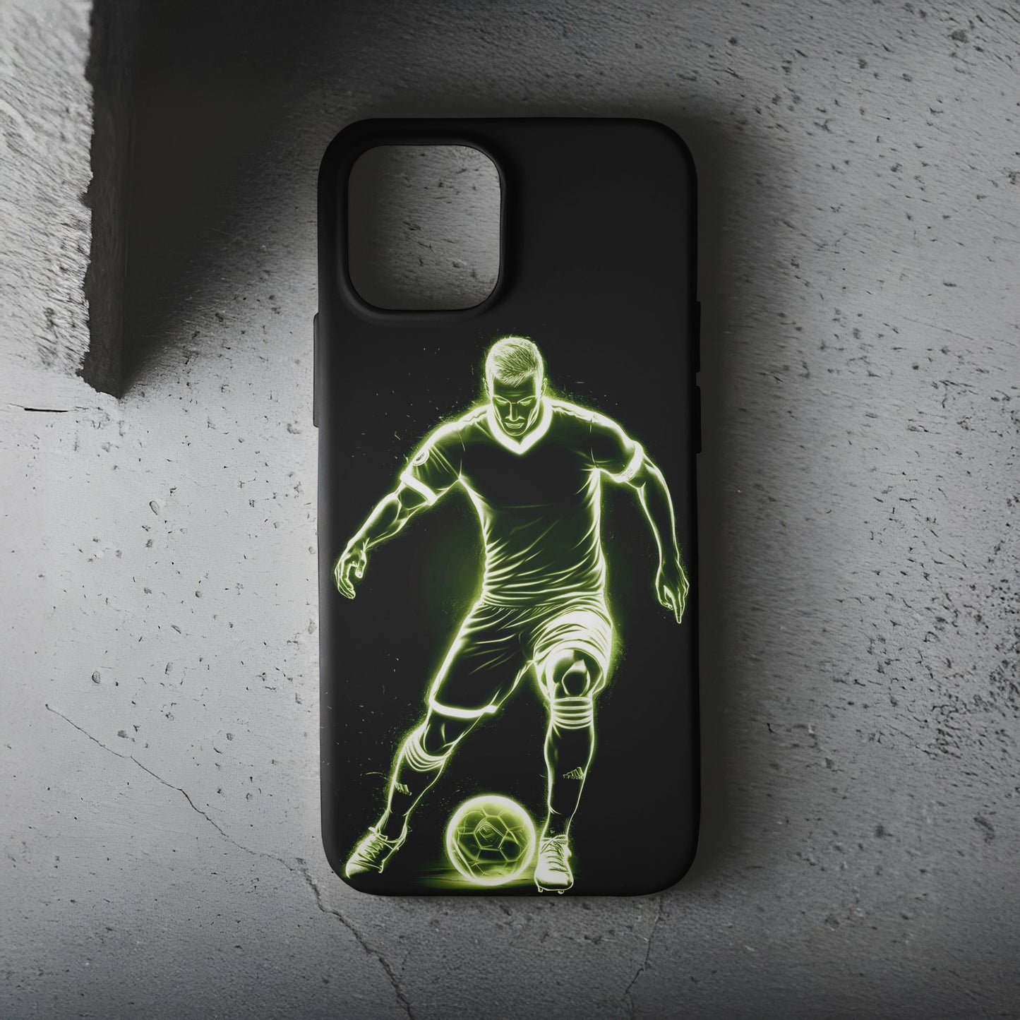 Neon Futbol Telefon Kılıfı B1074