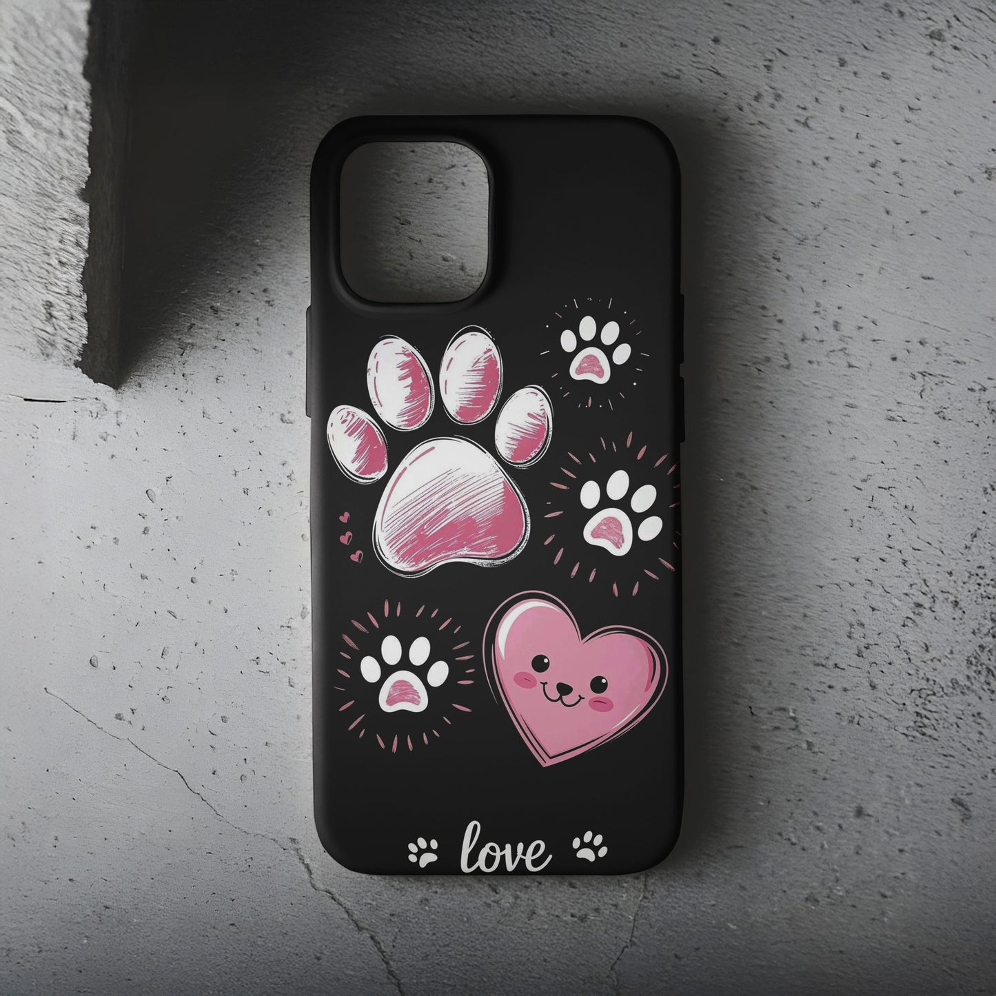 Sevimli Patiler Telefon Kılıfı B1140