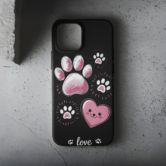 Sevimli Patiler Telefon Kılıfı B1140