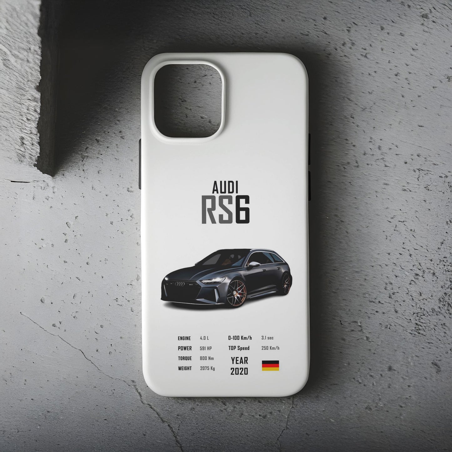 Spor Arabalar AUDI RS6 Telefon Kılıfı B820
