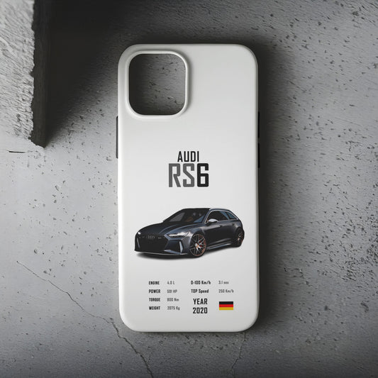 Spor Arabalar AUDI RS6 Telefon Kılıfı B820