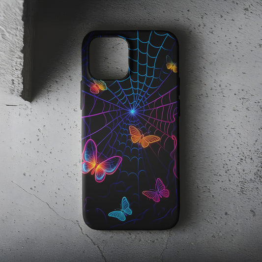 Neon Kelebek Telefon Kılıfı B1013