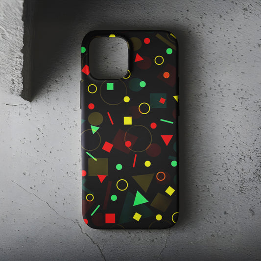 Geometrik Desen Telefon Kılıfı B869