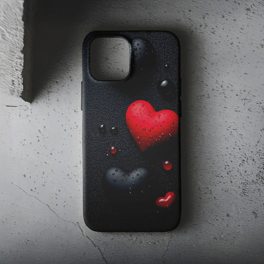 Pastel Kalp Telefon Kılıfı B1017