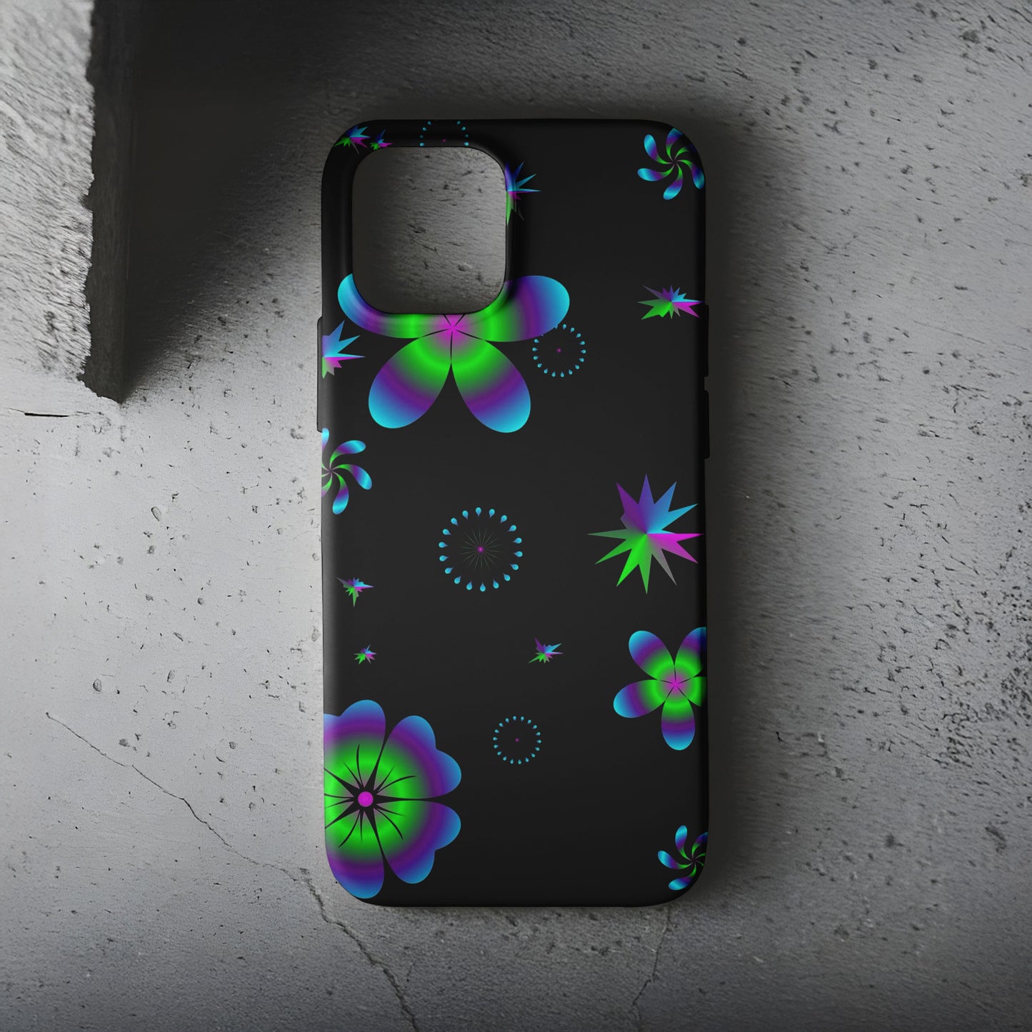 Neon Flowers Telefon Kılıfı B927
