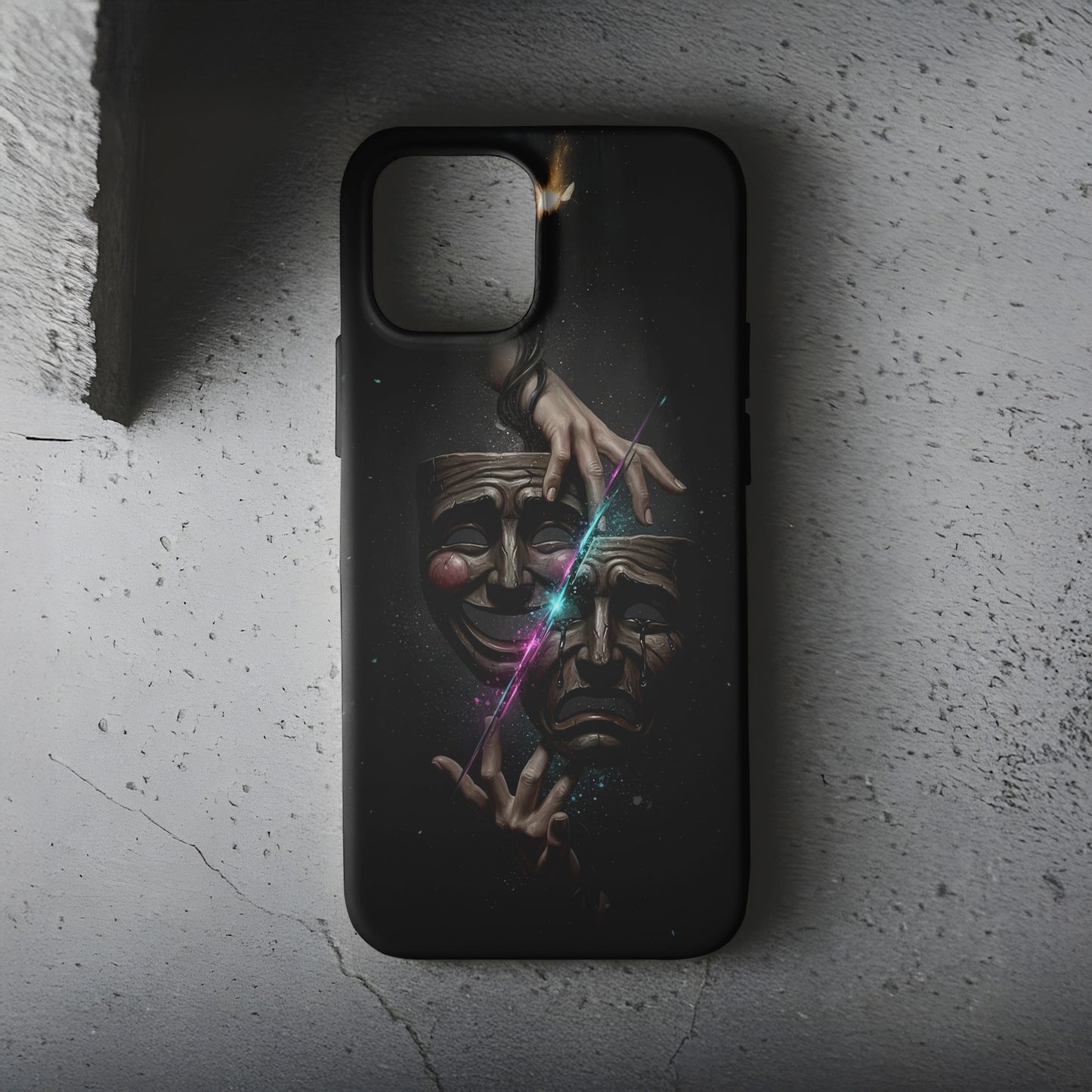 İki yüzlü Maske Telefon Kılıfı B854