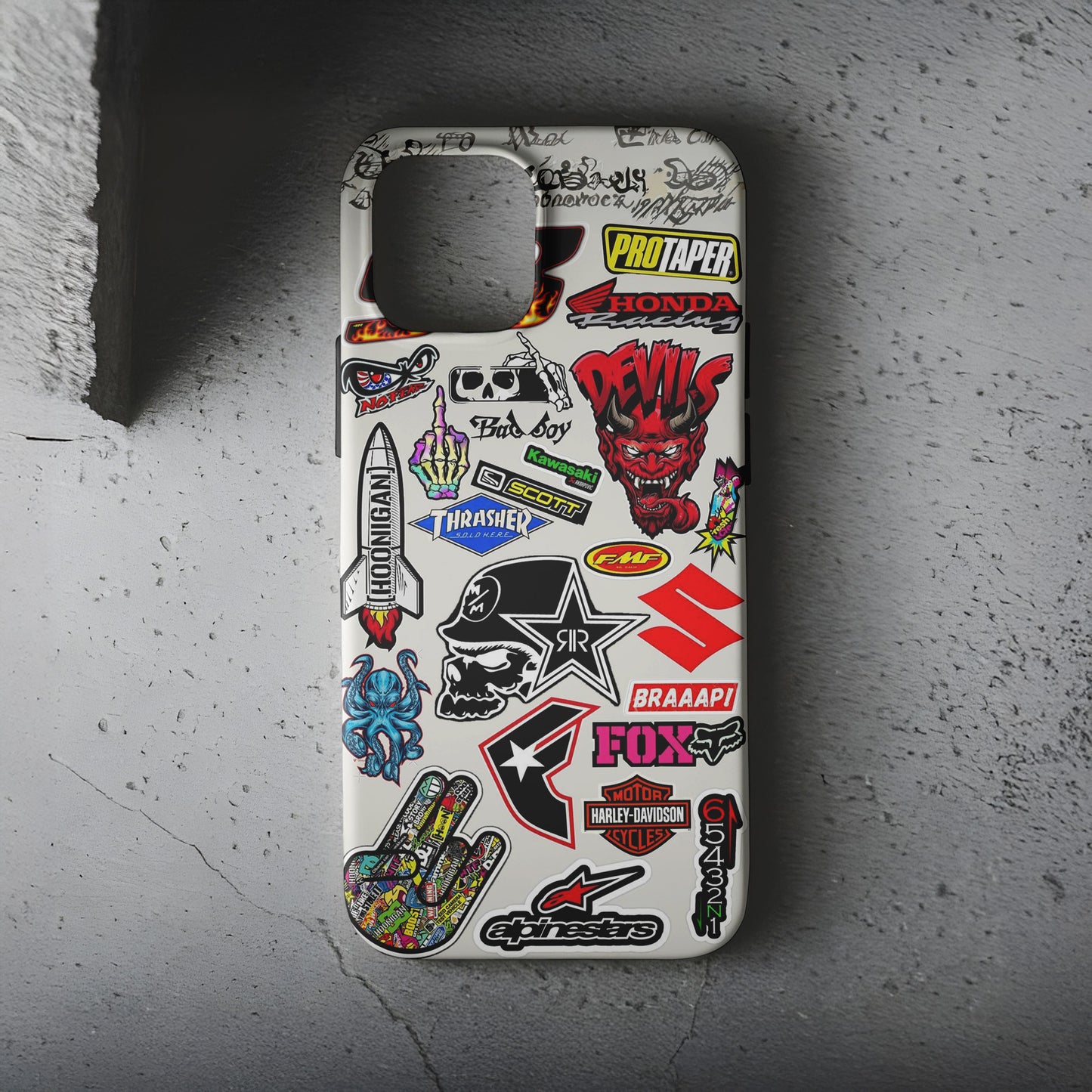 Sticker Telefon Kılıfı B936