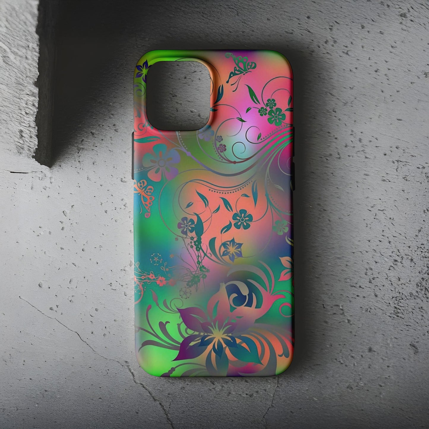 Neon Desen Telefon Kılıfı B867