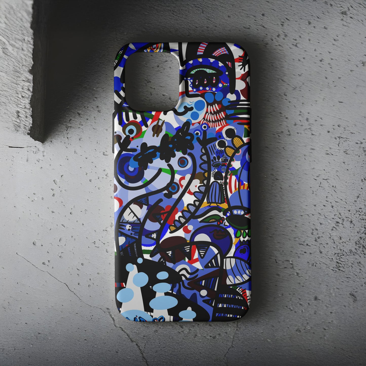 Sanatsal Desenler Telefon Kılıfı B840