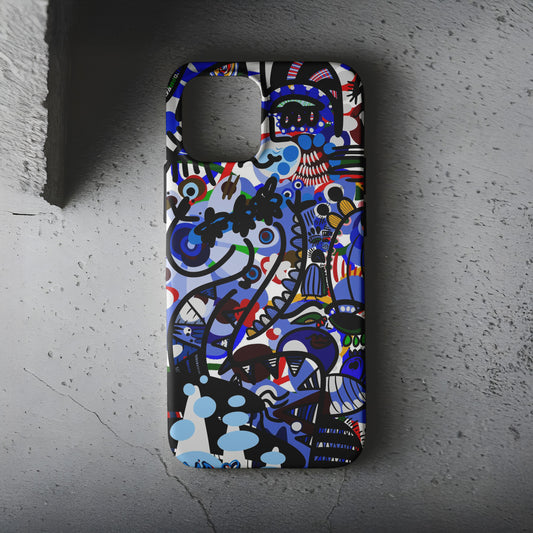 Sanatsal Desenler Telefon Kılıfı B840