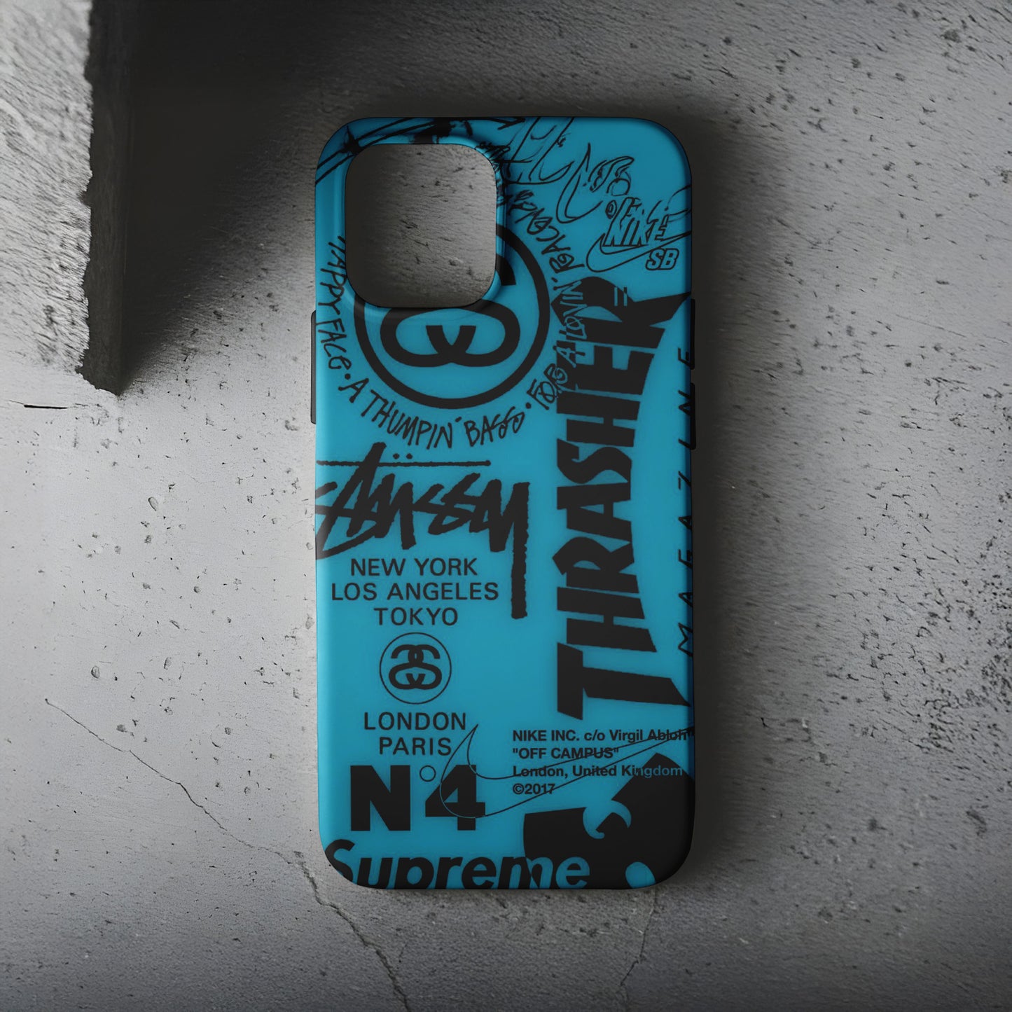 Neon Baskı Telefon Kılıfı B1101