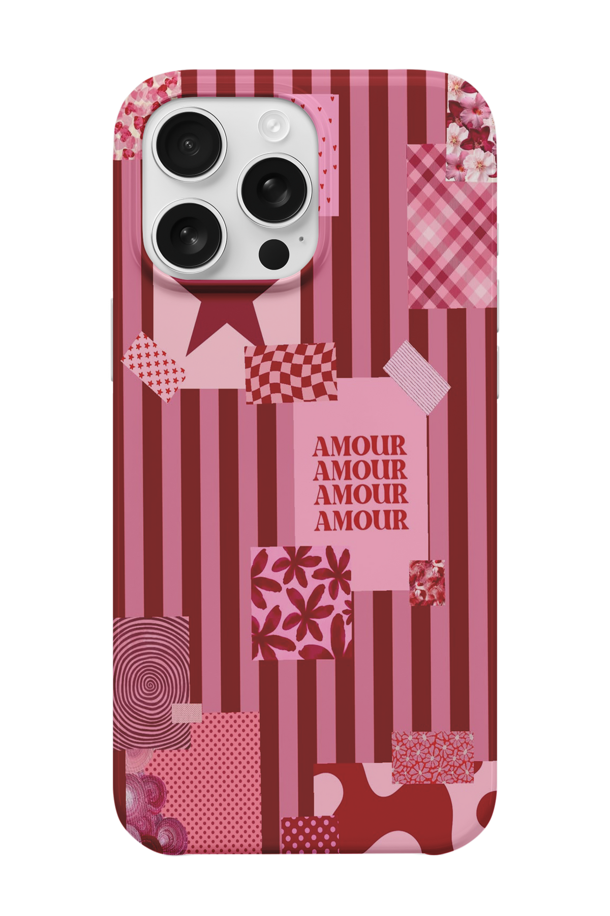 Amour Collage Telefon Kılıfı U218
