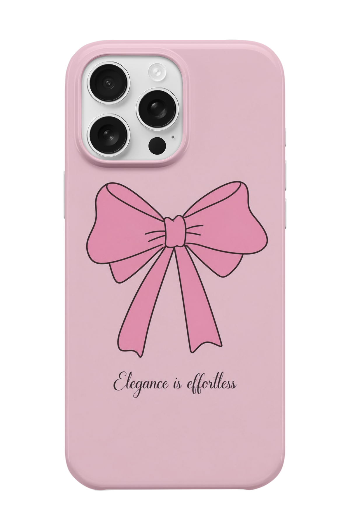 Pink Ribbon Coquette Telefon Kılıfı U261