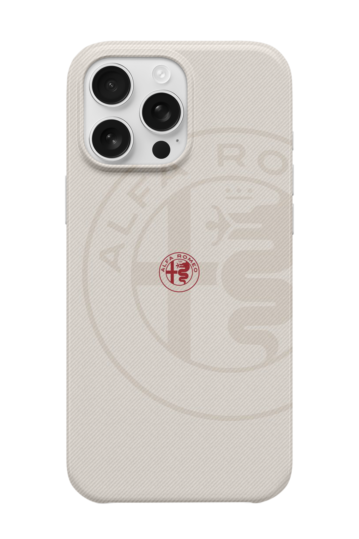 White Alfa Romeo Telefon Kılıfı U82