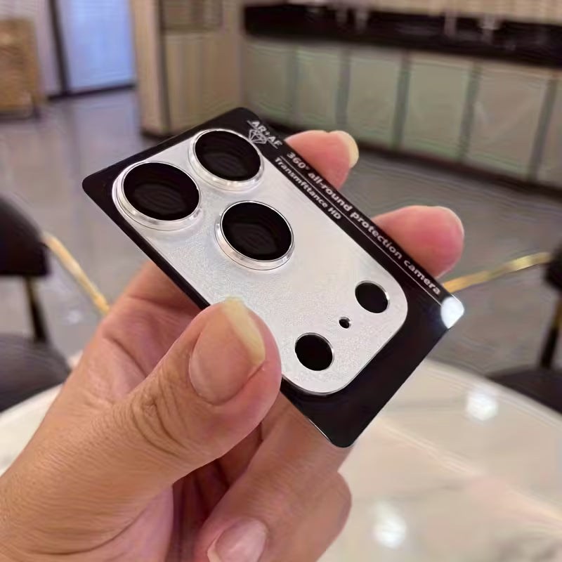 iPhone 17 Pro Max 17 Pro için Temperli Lens Koruyucu