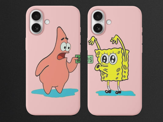 Patrick & Sünger bob Couple Telefon Kılıfı B489
