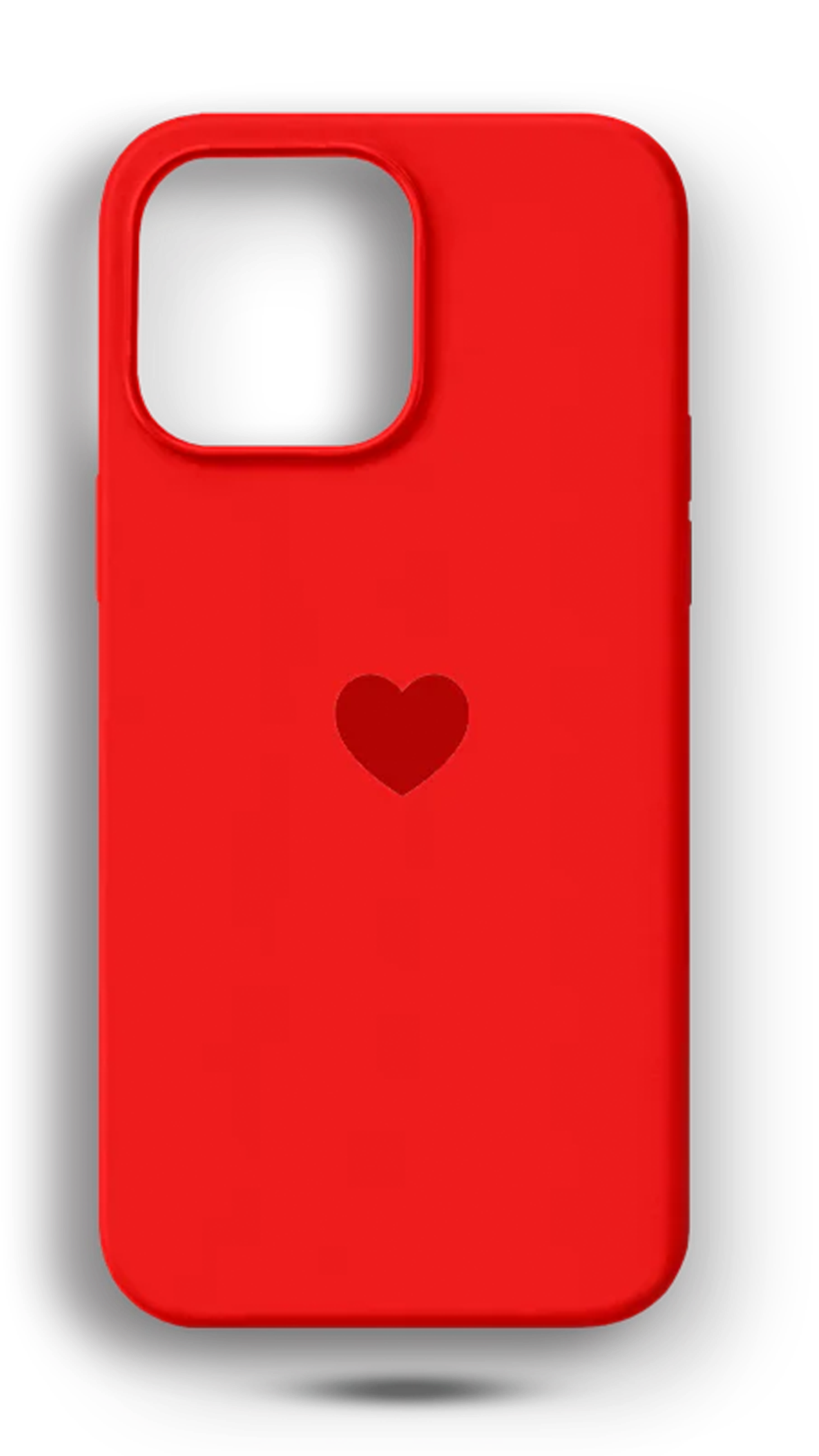 Kırmızı Kalp Telefon Kılıfı