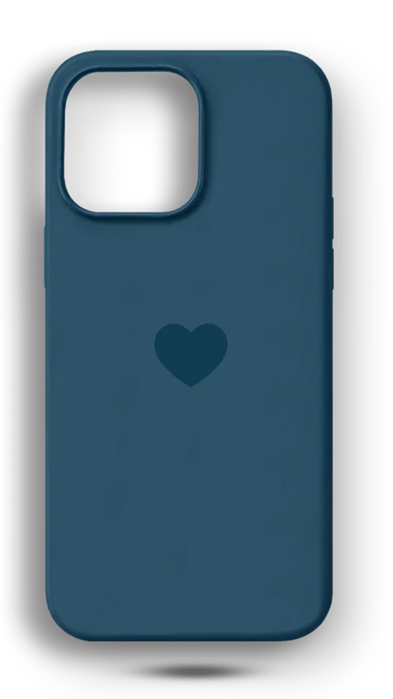 Lacivert Kalp Telefon Kılıfı