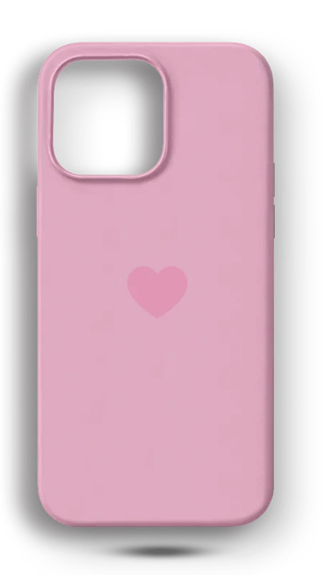 Pembe Kalp Telefon Kılıfı